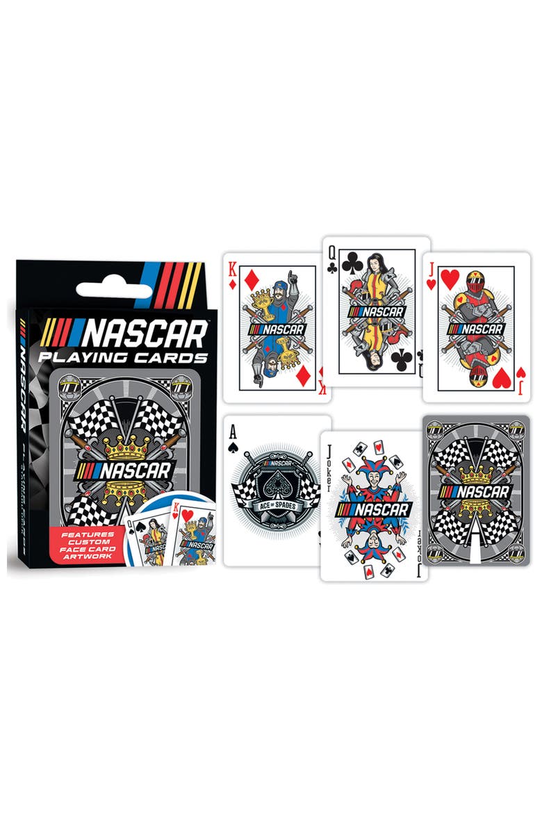 NASCAR Playing Cards, Alternate, color, Multicolor