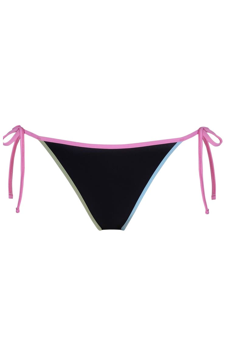 Kit Tie Side Bikini Swim Bottoms, Alternate, color, Black