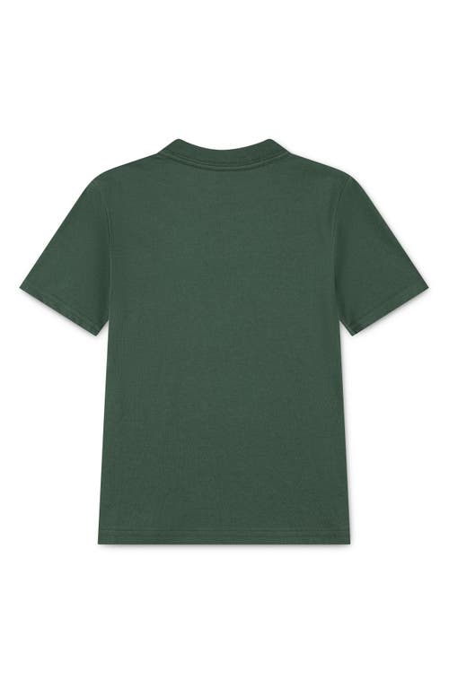 Nike Kids' Boxy Embroidered Pocket Graphic T-shirt In Green