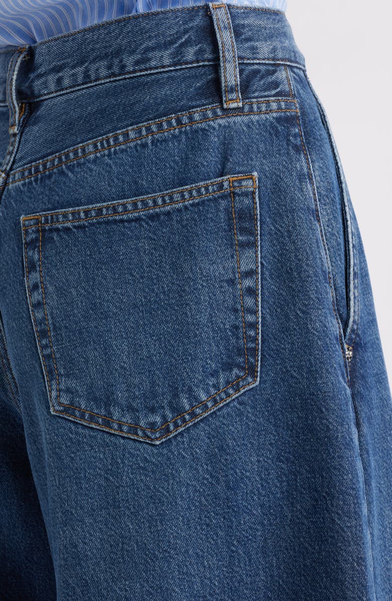 FRAME The Drape High Waist Wide Leg Jeans, Alternate, color, Tommy