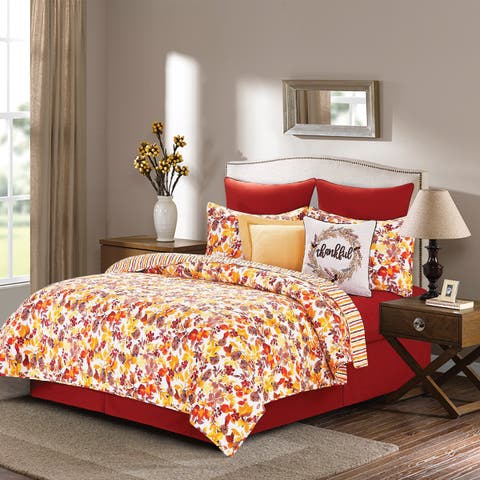 Cordelia Cotton Quilt Set  - Reversible and Machine Washable