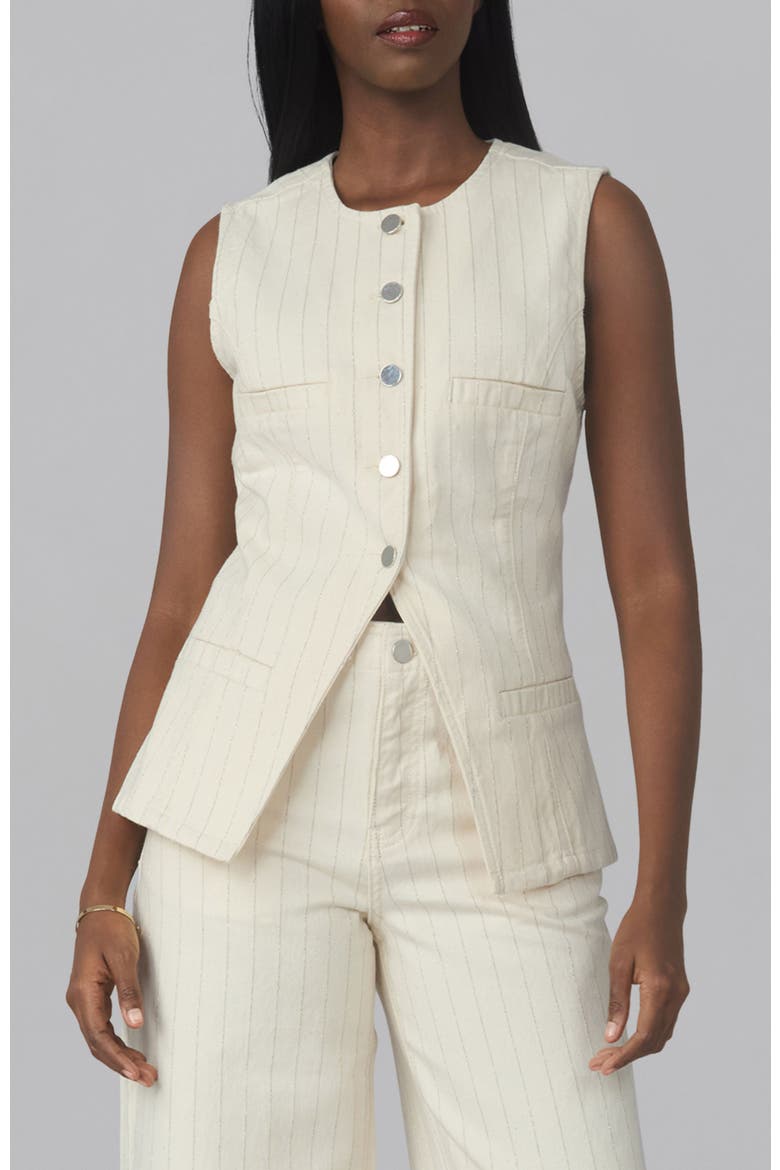 Emma Denim Vest, Main, color, SILVER LINING