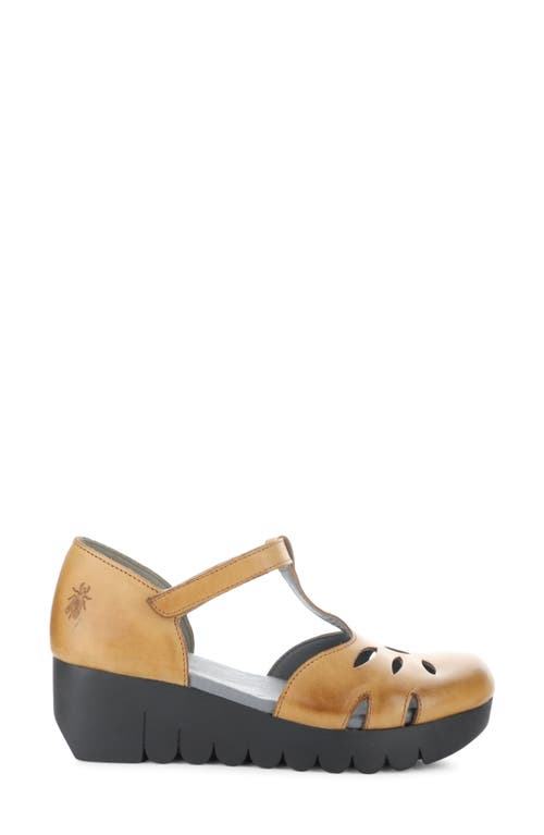 FLY LONDON FLY LONDON VELT PLATFORM WEDGE FISHERMAN SANDAL 