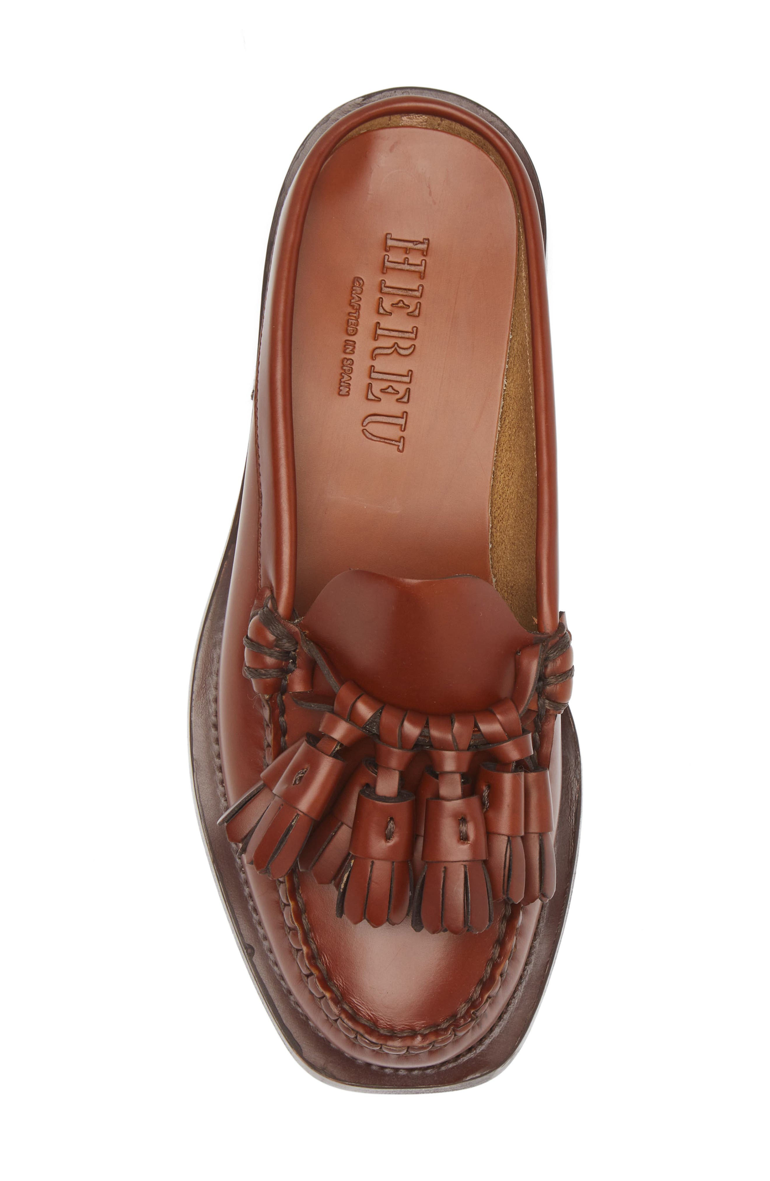 Cairel Tassel Mule, Alternate, color, TAN