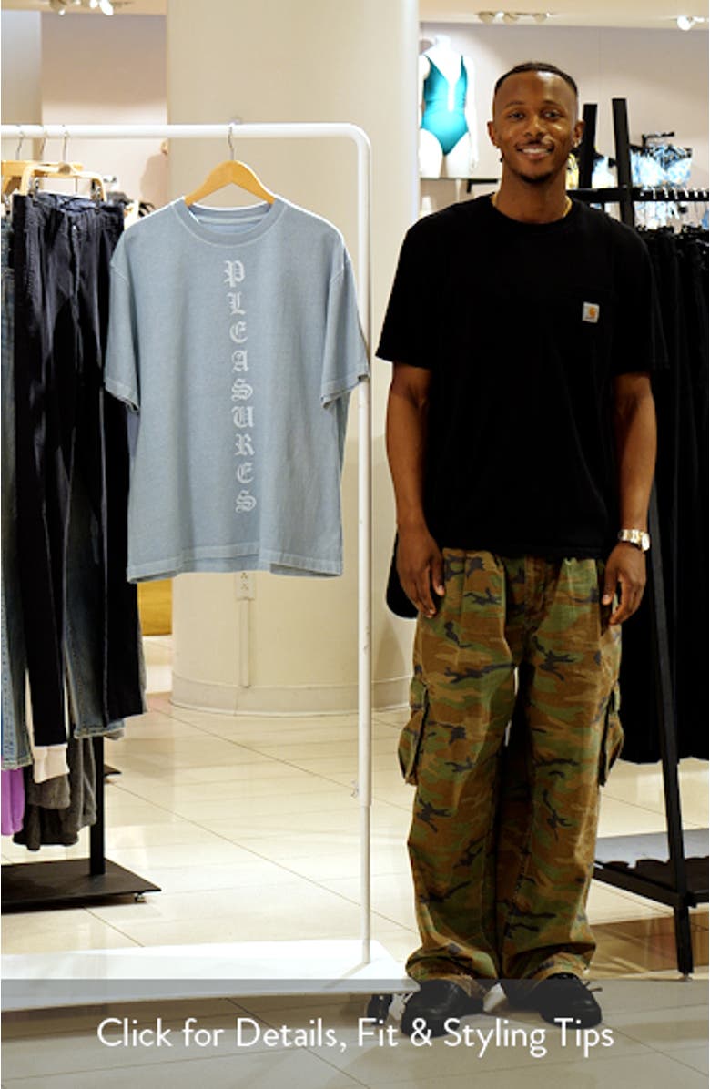 Knight Overdye Graphic Logo T-Shirt, sales video thumbnail