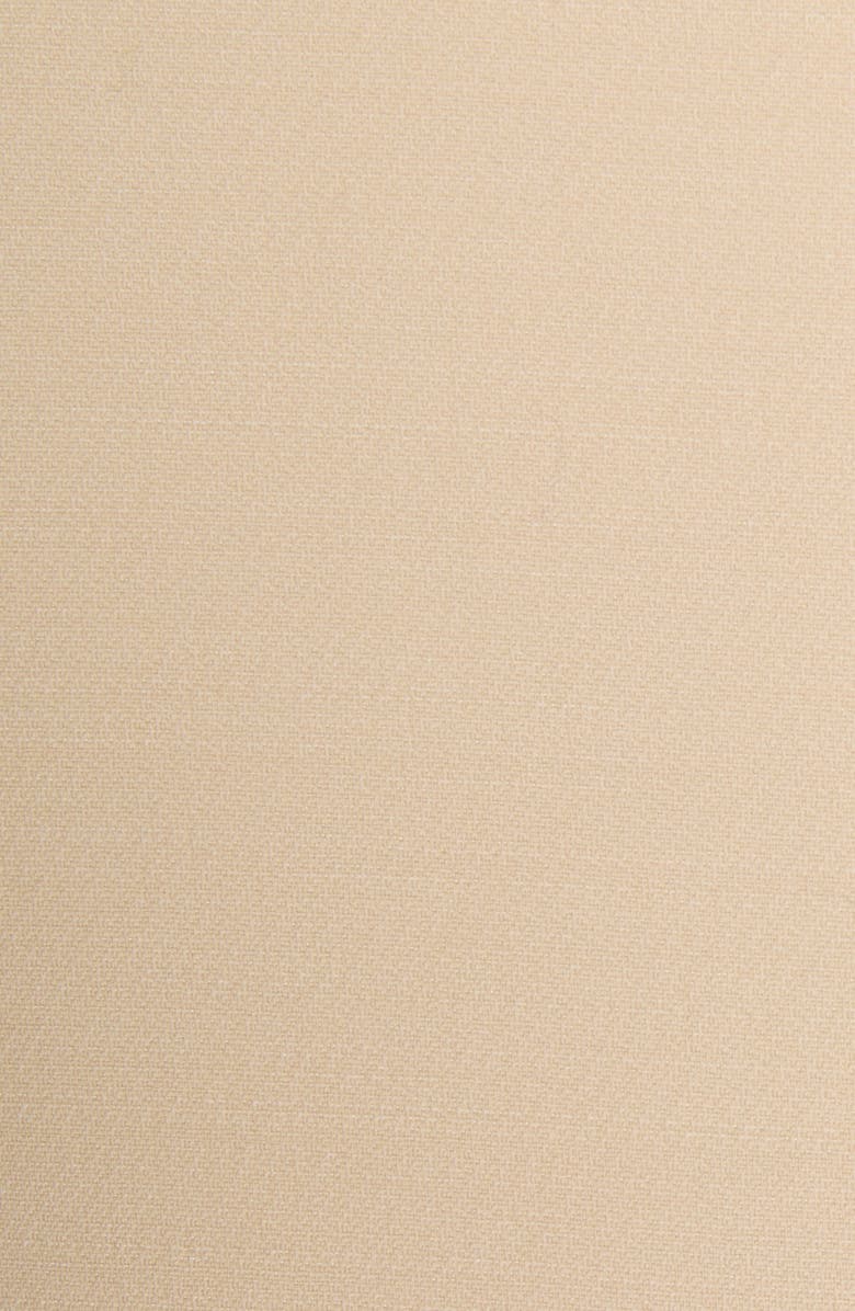 Valentino Garavani Solid Crepe Couture Minidress, Alternate, color, Pale Beige