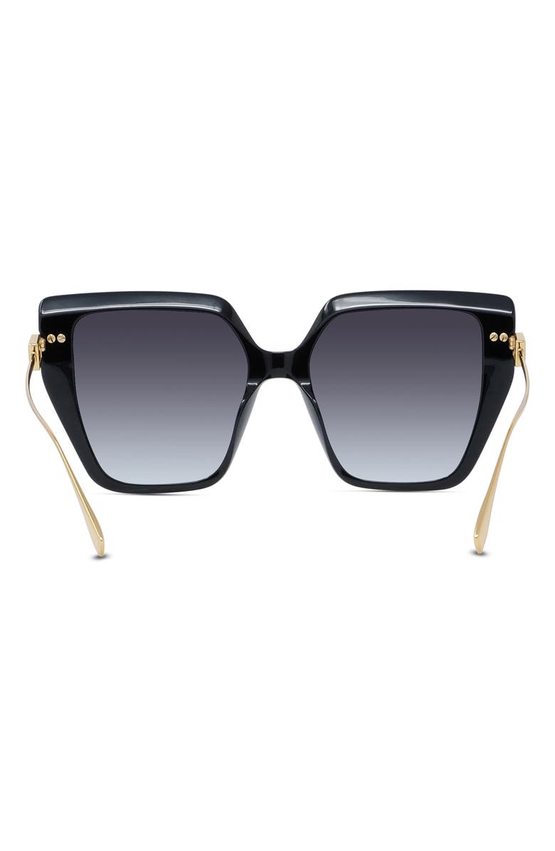 Fendi 'Fendi Baguette 55mm Butterfly Sunglasses, Alternate, color,
