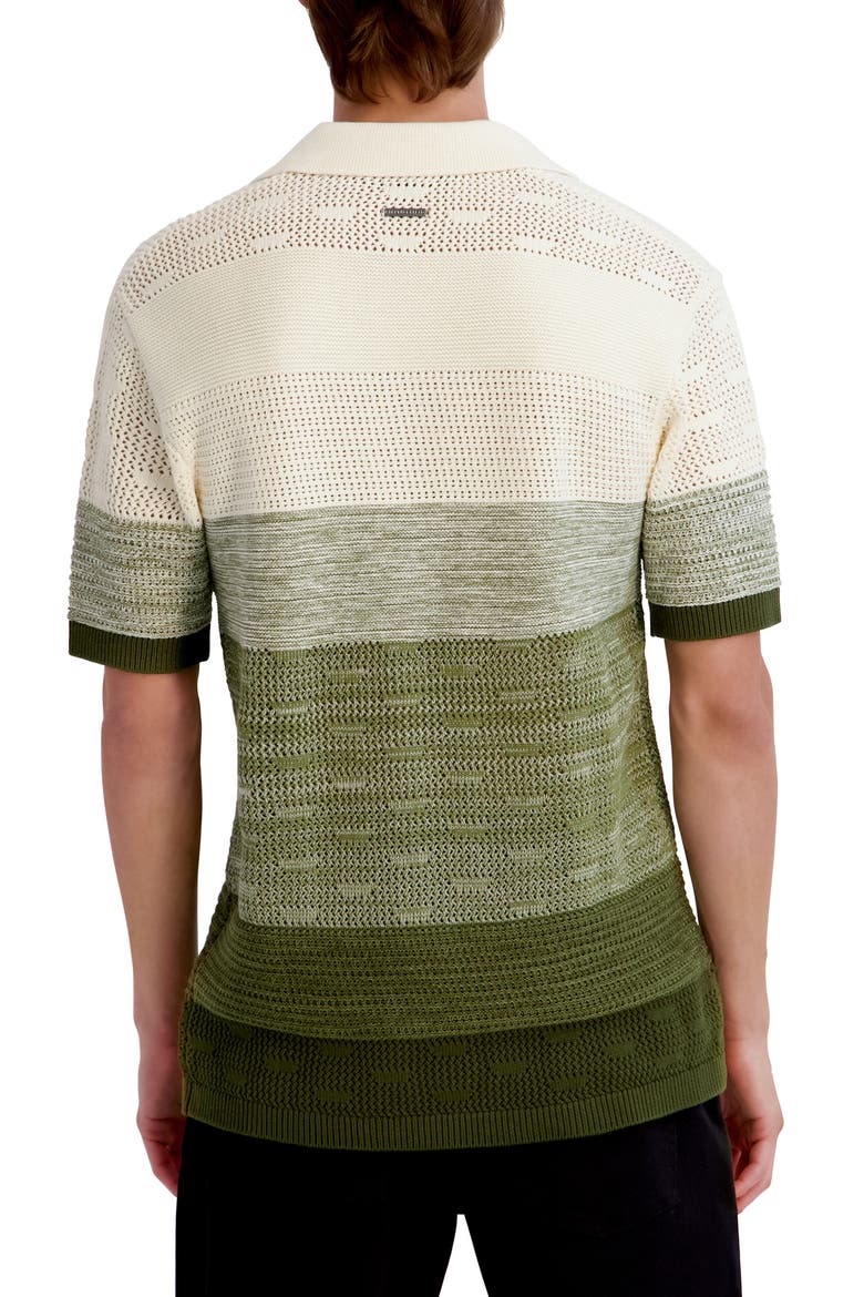 Johnny Collar Cotton Polo, Alternate, color, OLIVE