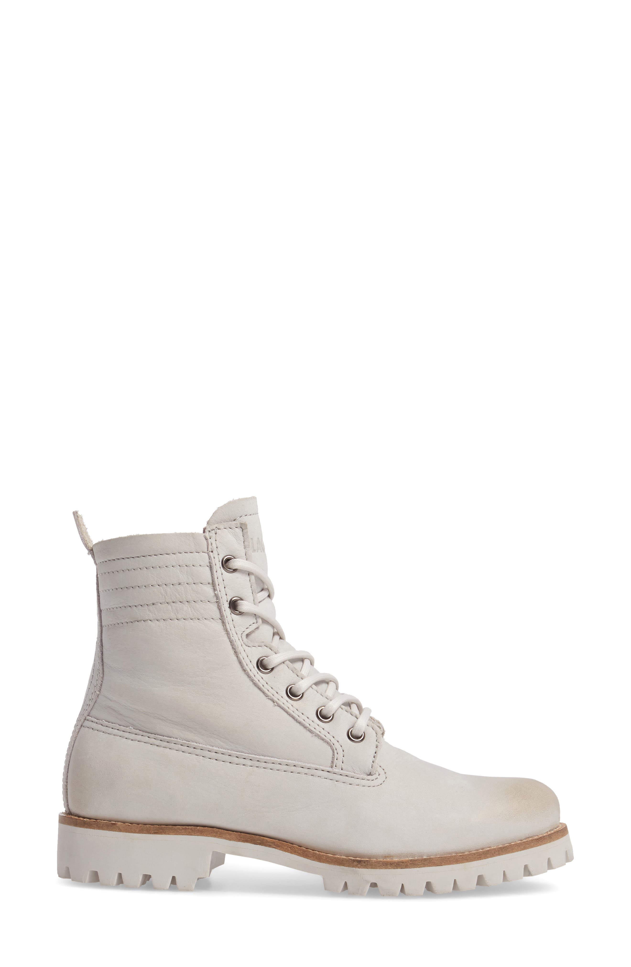 OL22 Lace-Up Boot with Genuine Shearling Lining, Alternate, color, WIND CHIME NUBUCK