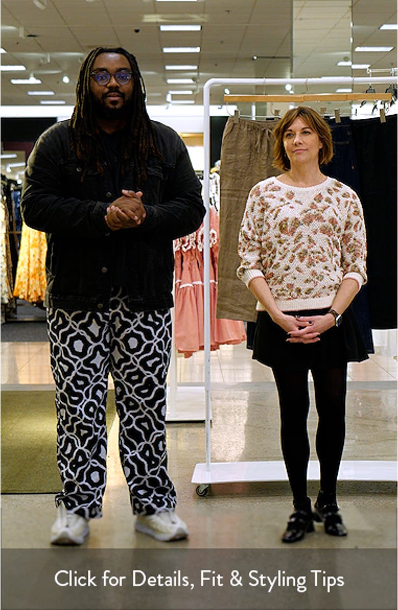 Pattern Play Sweater, sales video thumbnail