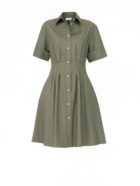 Bergamo Fit and flare shirt dress