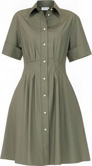 Callas Milano Bergamo Fit and flare shirt dress