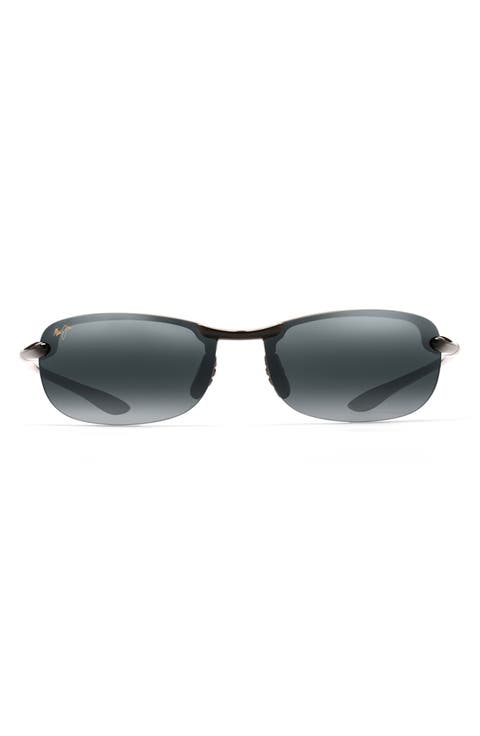 Makaha 63mm Polarized Round Sunglasses