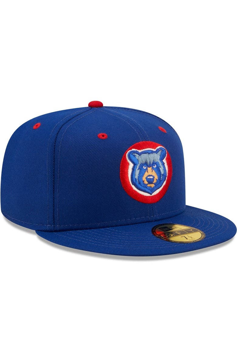 New Era Men's New Era Blue Tennessee Smokies Authentic Collection 59FIFTY Fitted Hat, Alternate, color, 