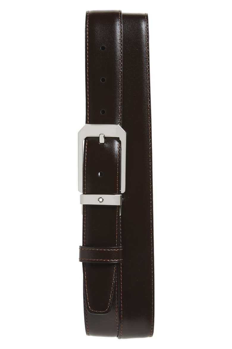 Reversible Leather Belt, Alternate, color, BLACK/ BROWN