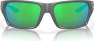 Costa Del Mar Tailfin 60mm Polarized Rectangular Sunglasses