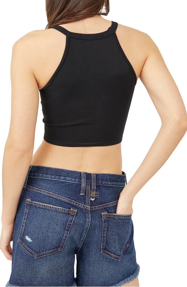 Free People Bella Seamless Rib Crop Tank, Alternate, color,