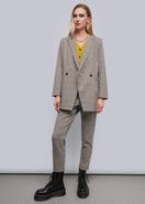 WILDFANG The Empower Plaid Double Breasted Blazer