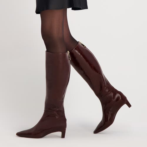 Bernardo Footwear Eton Knee High Boot In Brown