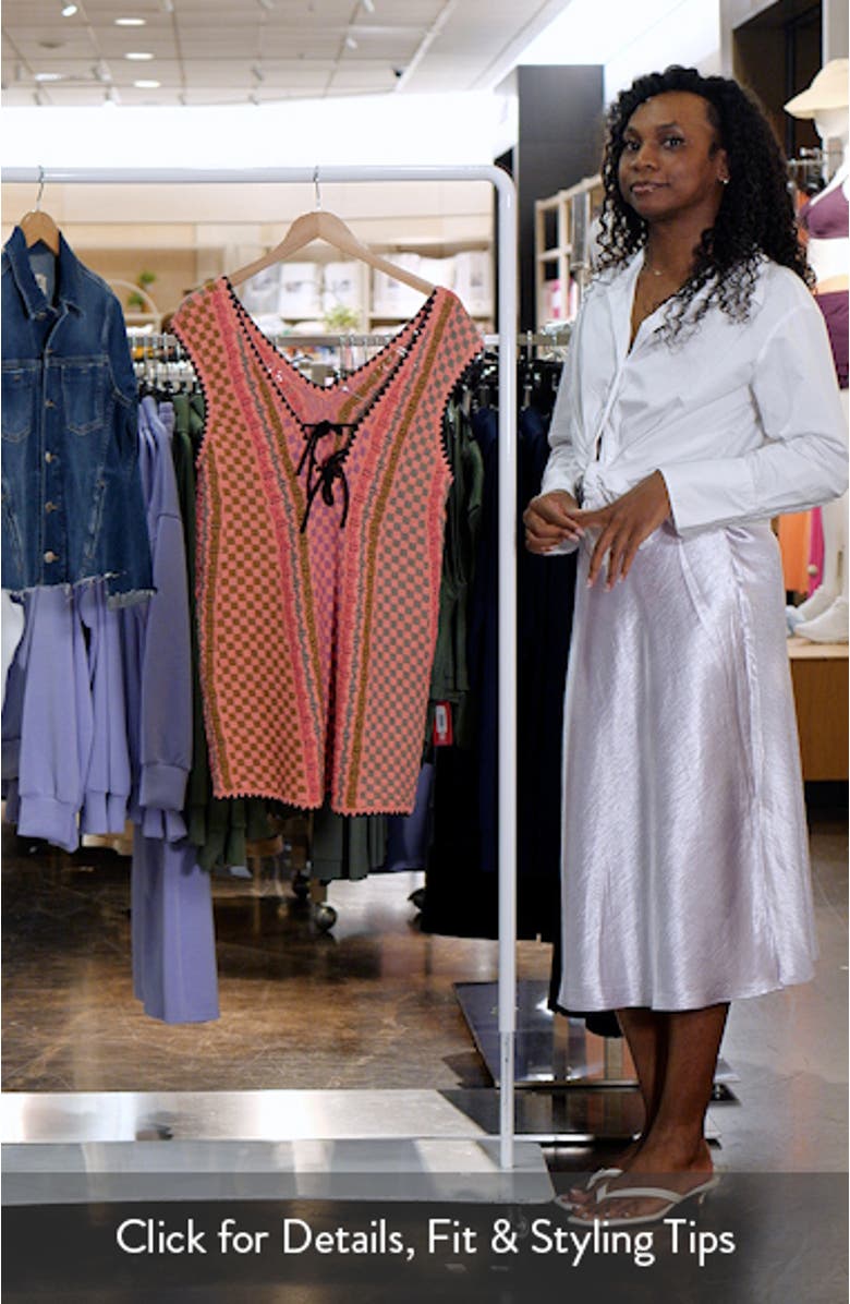 Amalfi Twist Sleeveless Minidress, sales video thumbnail