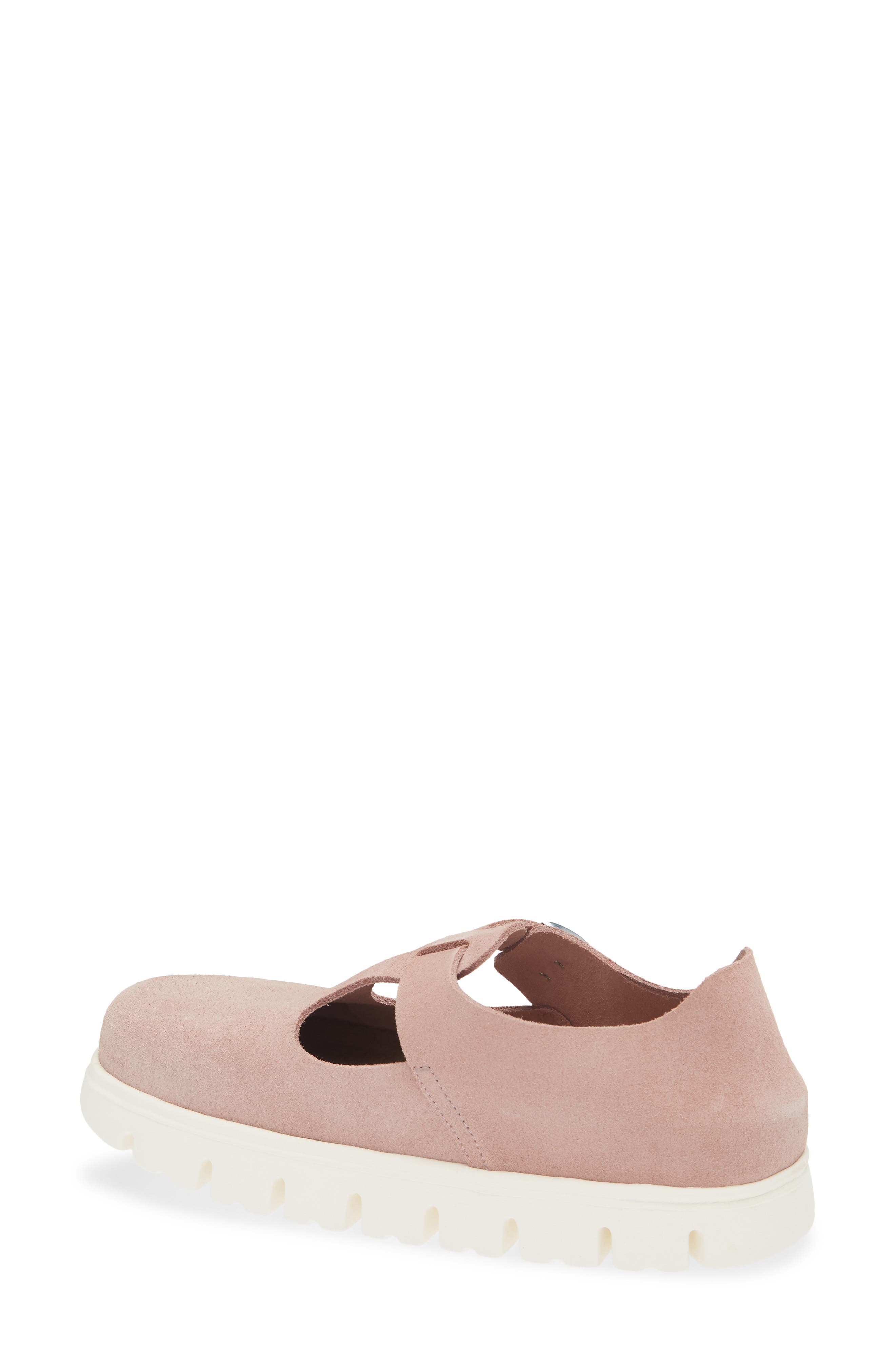 Papillo by Birkenstock Paris Chunky Mary Jane, Alternate, color, PINK CLAY SUEDE