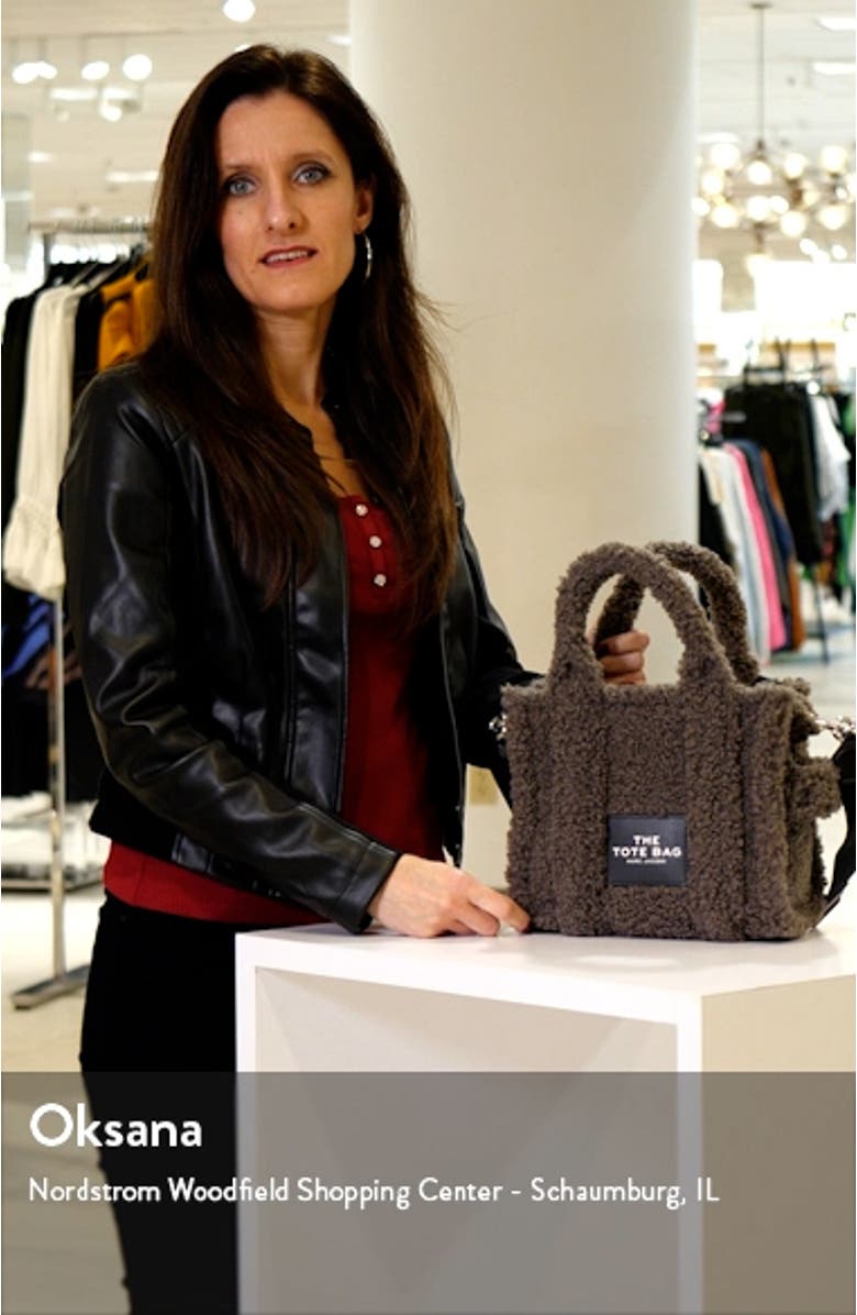 The Teddy Small Tote Bag, sales video thumbnail