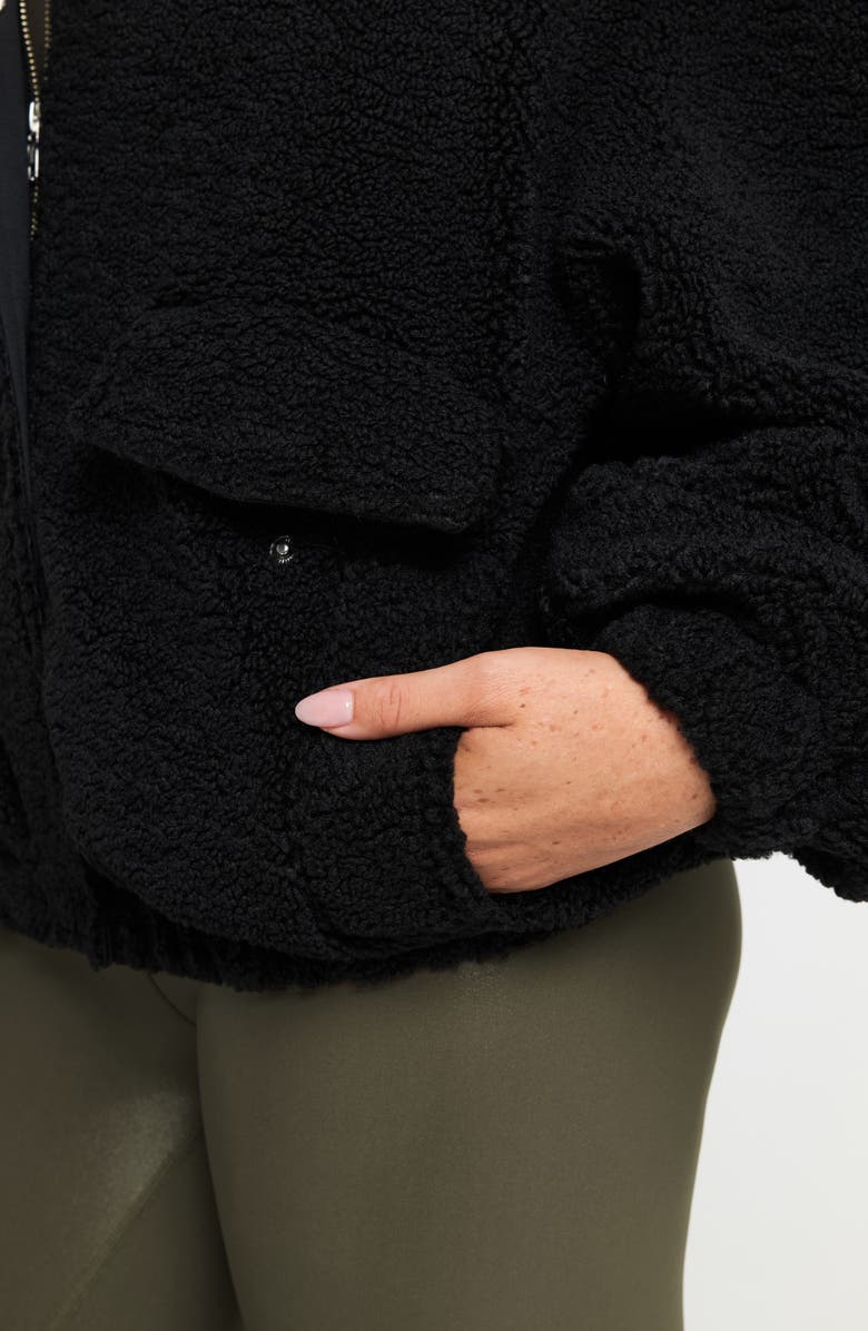 Spiritual Gangster Marcel Faux Shearling Jacket, Alternate, color,