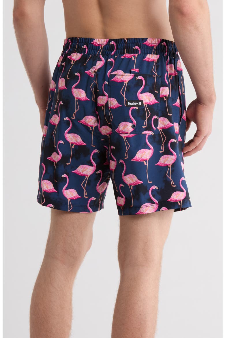 Cannonball Volley Swim Trunks, Alternate, color, OBISIDAN 4