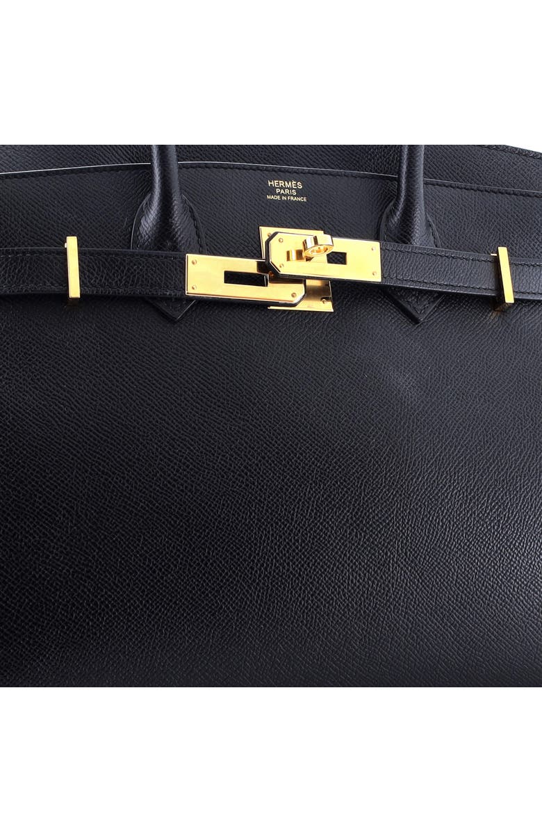 Pre-Owned Hermes Birkin Sellier Bag Black Epsom with Gold Hardware 30, Alternate, color,