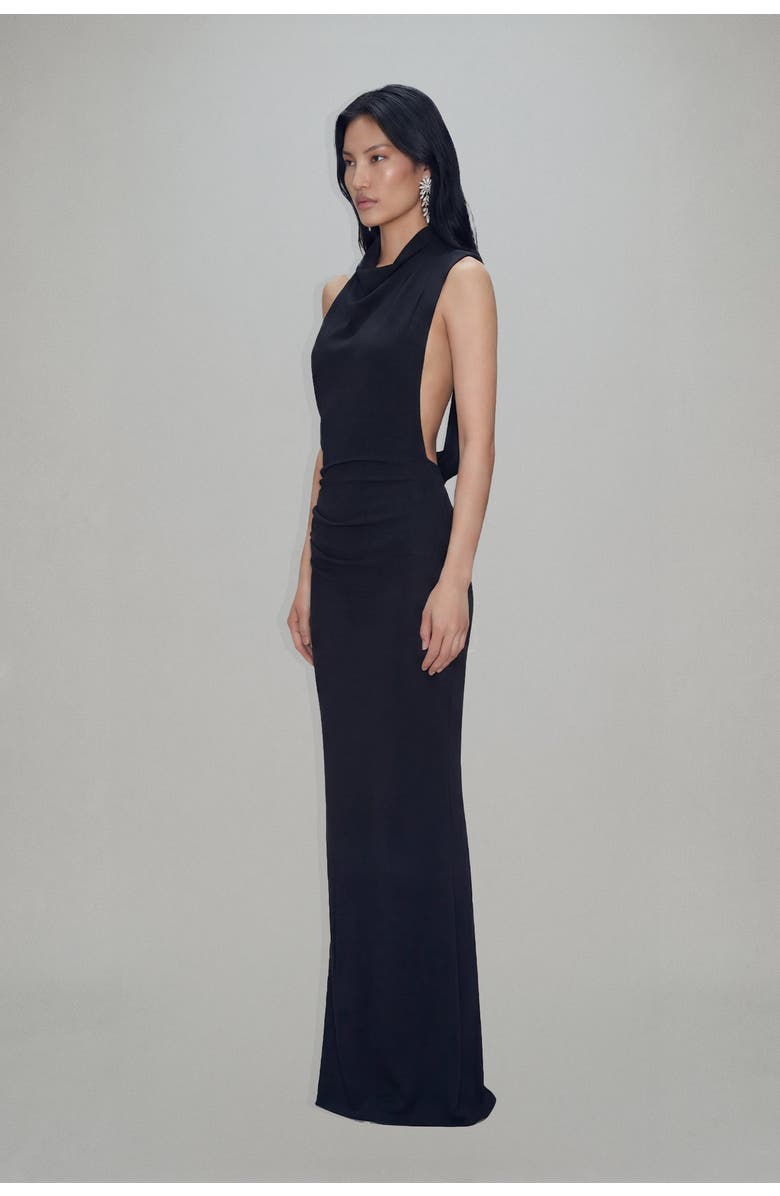 Atoir Flora Gown, Alternate, color, Black