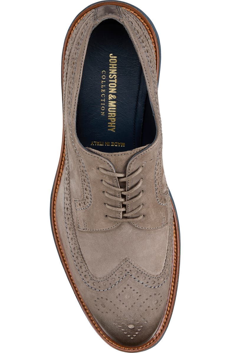 JOHNSTON & MURPHY COLLECTION Johnston & Murphy Jameson Wingtip Derby, Alternate, color,