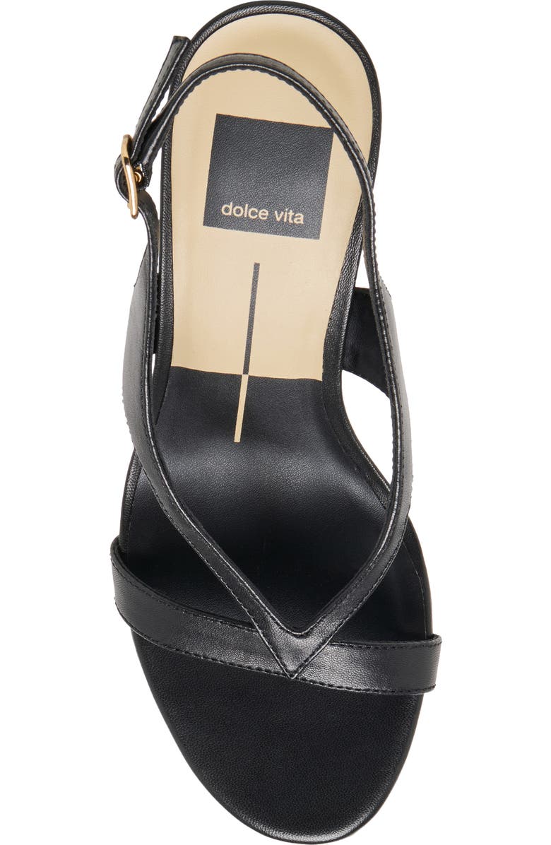 Dolce Vita Izela Slingback Sandal, Alternate, color, Black Leather