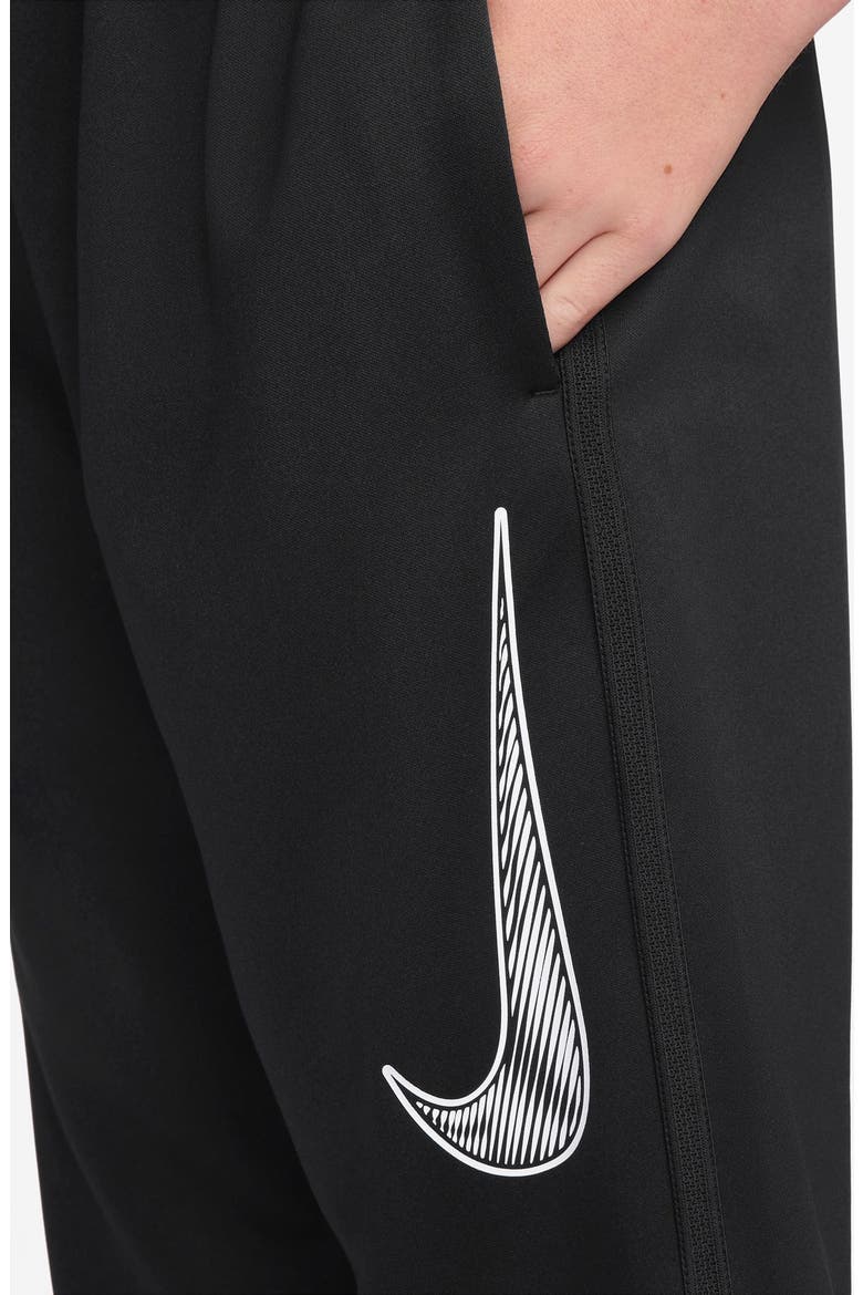 Kids' Dri-FIT Training Pants, Alternate, color, BLACK/ WHITE