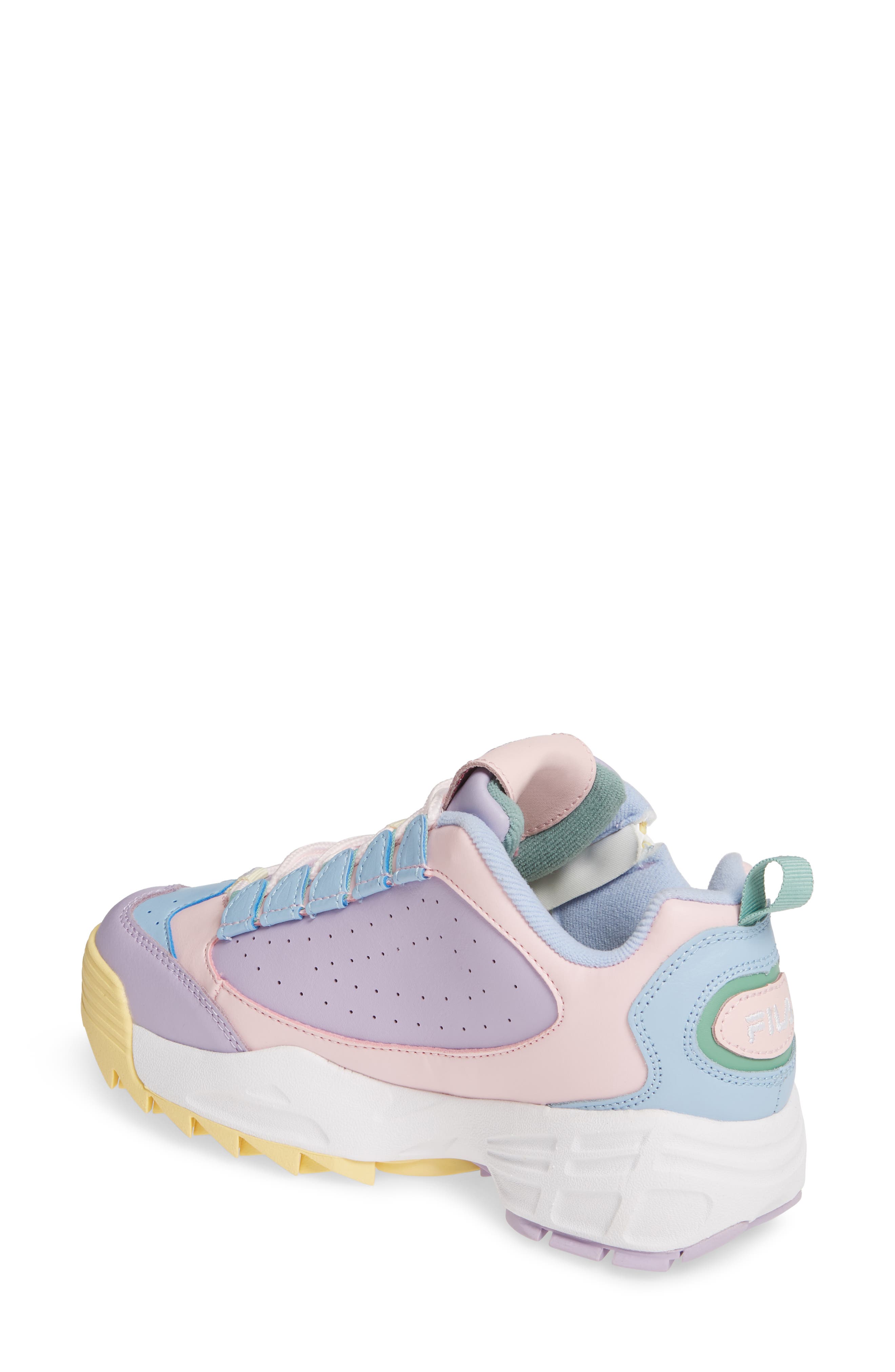 FILA Disruptor 3 Colorblock Zip Sneaker, Alternate, color, 