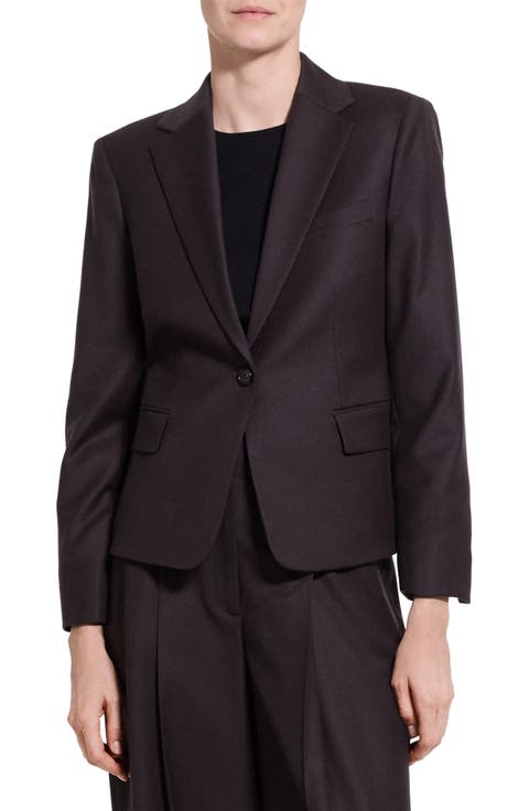 Slim Wool Blazer