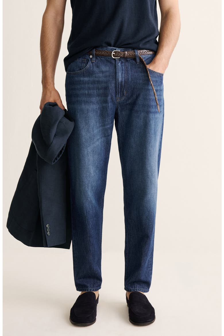 Regular Fit Jeans, Main, color, DARK BLUE