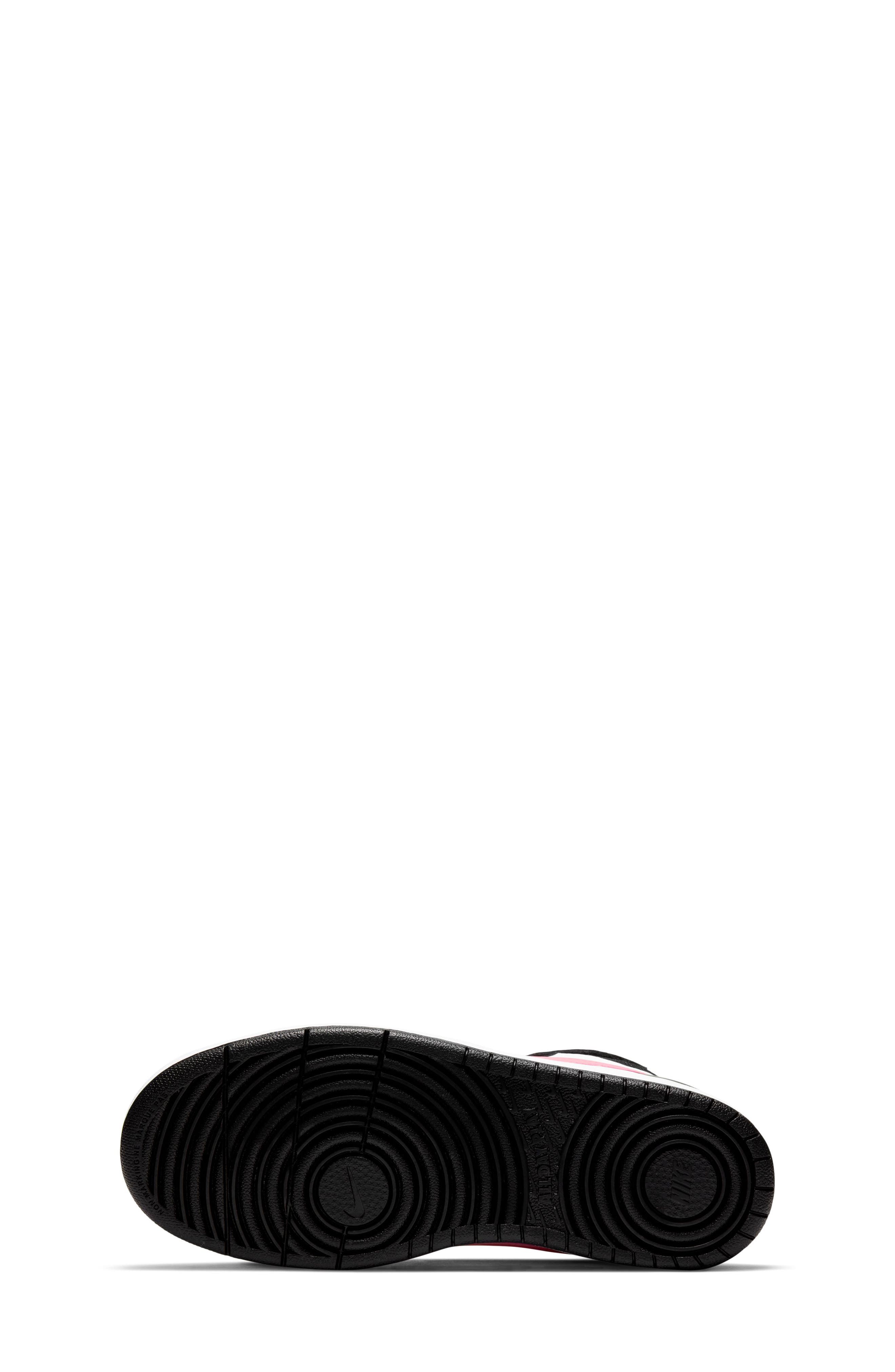 Nike Kids' Court Borough Mid 2 Basketball Shoe, Alternate, color, 005 Black/Snspls