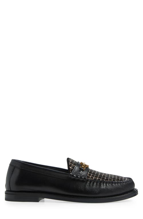 Amiri Ma Chain Penny Loafer In Black