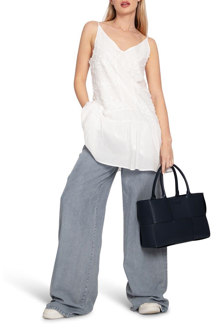 Sunny Afternoon Dropwaist Minidress, Alternate, color, WHITE