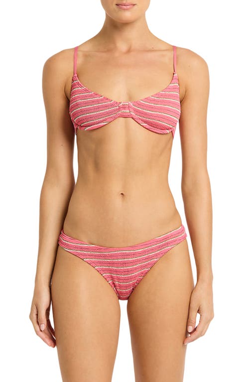 Bondeye Bond-eye Gracie Stripe Underwire Balconette Bikini Top