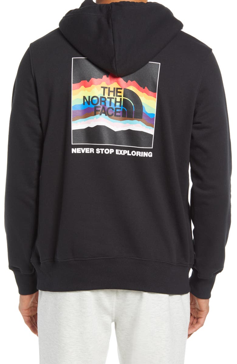 The North Face Pride Logo Hoodie, Alternate, color,