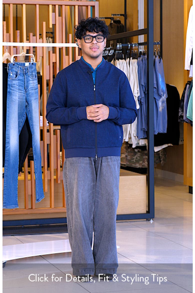 Henrik Lightweight Baseball Jacket video