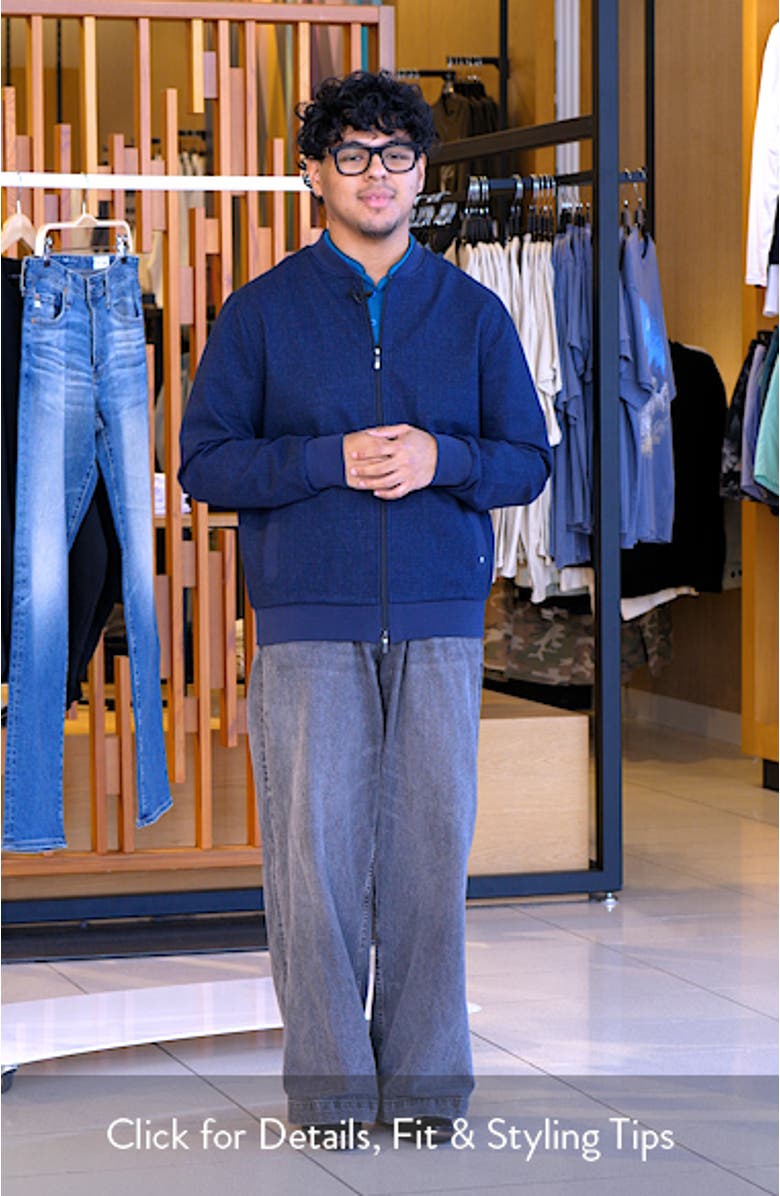 Henrik Lightweight Baseball Jacket, sales video thumbnail