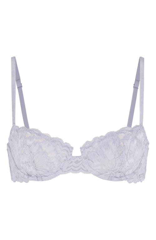Savage X Fenty Plush Rush Unlined Underwire Balconette Bra In White