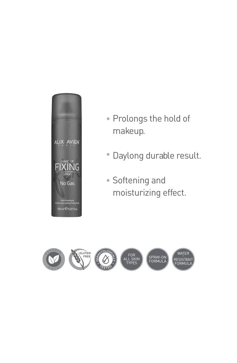 Alix Avien Makeup Fixing Spray, Alternate, color, Grey