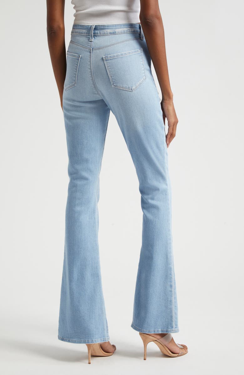 L'AGENCE Marty High Rise Flare Leg Jeans, Alternate, color, 