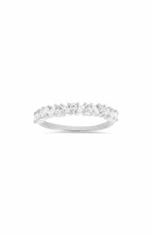 Queen Jewels Cubic Zirconia Multicut Band Ring