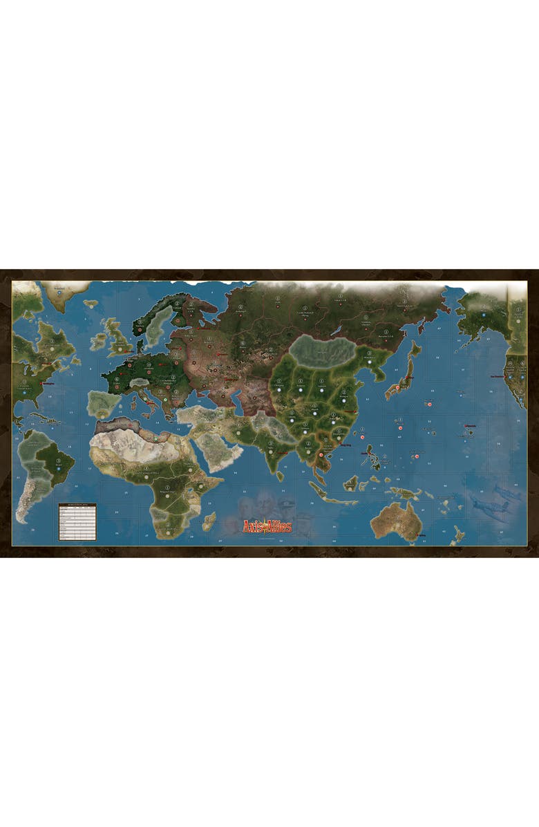 HASBRO Axis & Allies 40th Anniversary Deluxe Edition WWII Board Game, Alternate, color, Multicolored