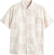 Saturdays NYC Bruce Tuahine Short Sleeve Button-Up Camp Shirt
