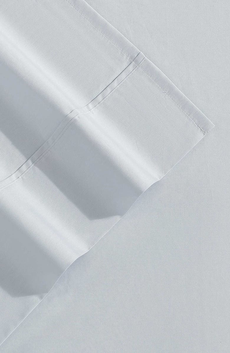 Vera Wang Egyptian Cotton Percale Sheet Set, Alternate, color, Light Blue